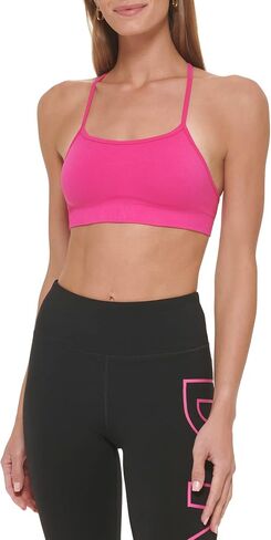 DKNY Women's Support Yoga Spaghetti Strap Everyday Bra in Saudi Arabia