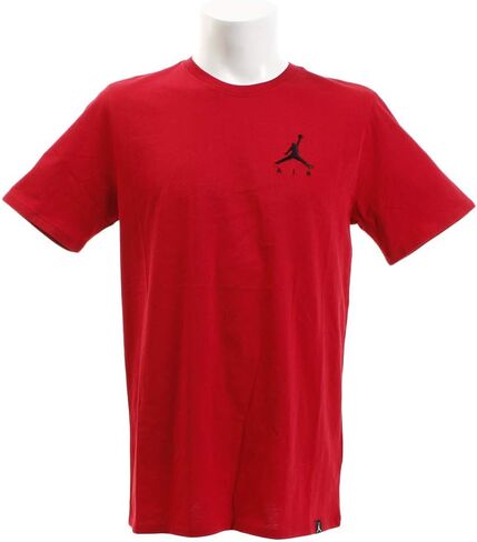 Jordan Sportswear Air Jumpman Men's Athletic Casual T-Shirt Red/Black ah5296-687 (Size L) in Saudi Arabia