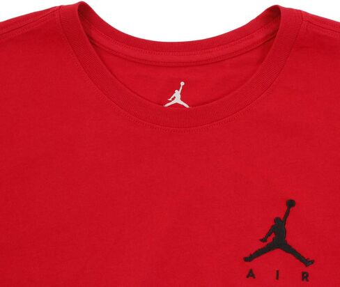 Jordan Sportswear Air Jumpman Men's Athletic Casual T-Shirt Red/Black ah5296-687 (Size L) in Saudi Arabia