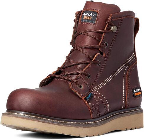 ARIAT Men's Rebar Wedge 6" Waterproof Work Boot Western in Saudi Arabia
