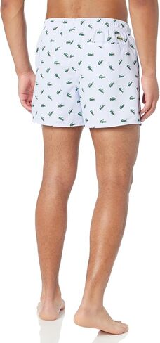 Lacoste Men's Standard Allover Croc Swim Short in Saudi Arabia
