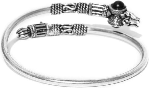 سوار Priyaasi نسائي مطلي بالذهب الوردي مرصع بالألماس الأمريكي بنمط الأزهار in Kuwait