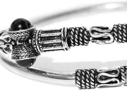 سوار Priyaasi نسائي مطلي بالذهب الوردي مرصع بالألماس الأمريكي بنمط الأزهار in Kuwait