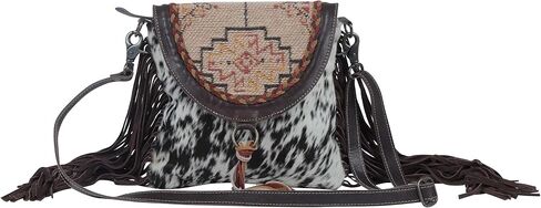 Myra Bag Monochromatic Speckles Leather & Hairon Bag S-3808 in Saudi Arabia