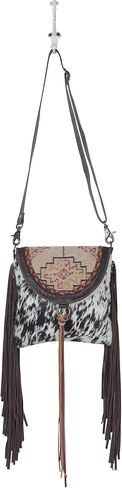 Myra Bag Monochromatic Speckles Leather & Hairon Bag S-3808 in Saudi Arabia