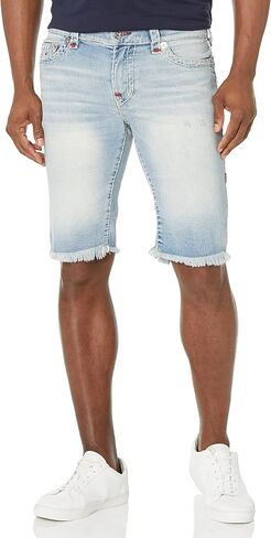 True Religion Men's Rocco Nf Super T Shrt Fray Hem in Saudi Arabia