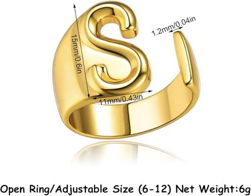 G U T S Rings for Set, Gold G U T S Rings Jewelry for Women Girls, Outfit Album Merchandise Singer Fans Gifts in Kuwait