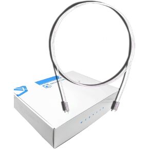 (Pack of 50) MEDNOVA Disposable Endoscopic Dual Ended Channel Cleaning Brush, 230 cm Working Length, 6 mm Brush Diameter