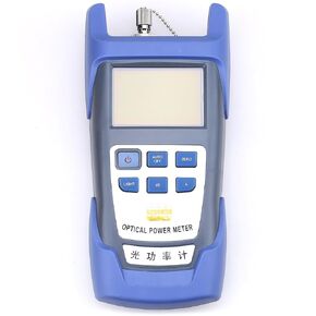 FTTH Fiber Optical Cable Tester Tool Fiber Optic Power Meter Test Seven Wavelength +10 to -70dBm for SC FC ST Connector CATV Testing and Telecommunciation
