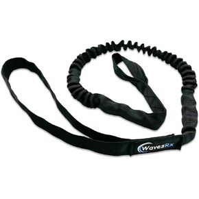 AnchorMate Bungee Line | Elastic Anchoring Rope Prevents Anchor from Dislocating | Keeps Your Boat, Jet Ski & PWC Safely Tethered Near Beach & Sandbar | Ventilated Bag + SS Snap Hook & D Ring
