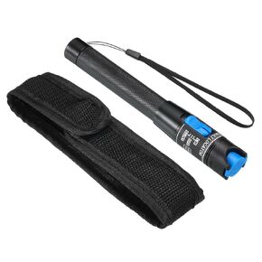 PATIKIL Portable Fiber Optic Cable Tester, 5MW Visual Fault Locator Optical Power Meter Red Light Cable Test Equipment for S C/FC/ST Adapter Network Testing
