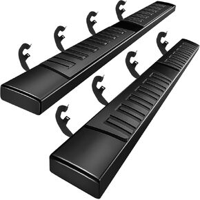 6" Stainless Steel Running Boards Fit for 2019-2024 Chevy Silverado/GMC Sierra 1500, 20-24 Silverado/Sierra 2500/3500 Crew Cab, Side Steps for Chevy Silverado Crew Cab (Excluding 19 1500 Ld)