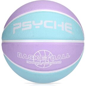 Wisdom Leaves Youth Kids Basketball Size 4 (25.5") Mini Basketball for Boys Girls Age 4-8,Small Basketball Soft Touch for Indoor Outdoor Pool Games Play