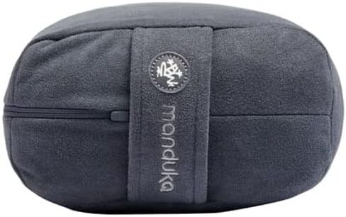 وسادة مسند مستديرة لليوجا من ماندوكا - غطاء eQua قوي وقابل للإزالة، مقبض سهل الحمل - أزرق منتصف الليل، 27 بوصة × 9 بوصة × 9 بوصة in Kuwait