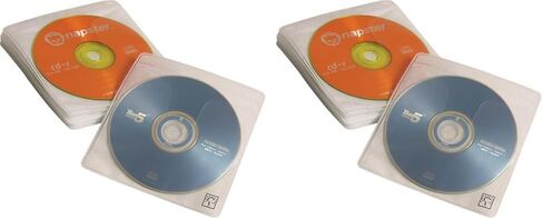Case Logic CDS-120 سعة 120 قرص مضغوط ProSleeve Pages (أبيض) in Saudi Arabia