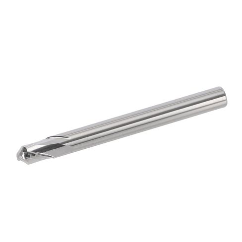 Cermet Ball Nose End Mill -2 Flute-2mm, 2.5mm, 3mmfor Drill Press & Milling Machine,CNC Router Bits Carbide Speed Square for Medium &Low-Carbon Steel，High Speed Machine & More (R2-L50-D4) in Saudi Arabia