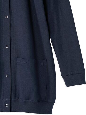 AmeriMark Women Fleece Snap Button Cardigan Sweatshirt Coat – Ladies Soft Lightweight Warm Long Sleeve Jacket with Pockets in Saudi Arabia