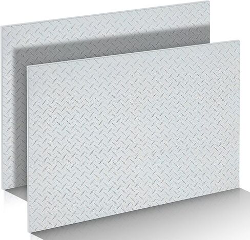 Tandefio 36 x 24 x 0.063 Inches Aluminum Diamond Plate Sheet Metal Aluminum Sheet Flat Metal Sheets Tread Diamond Plate Panel for Cutting Processing (2 Pcs) in Saudi Arabia