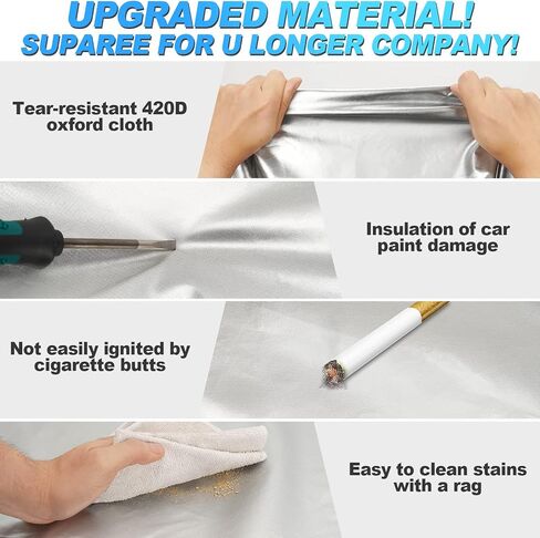 غطاء كابينة مقاوم للماء مع شعار لـ 2006-2023 Jeep Wrangler JK JL 4 أبواب، أغطية كاملة في الهواء الطلق من الشمس والمطر والرياح والثلج حماية جيب رانجلر 4 أبواب غطاء المطر مع حقيبة تخزين بسحاب لباب السائق in Kuwait