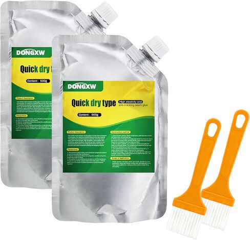 Concrete Crack Filler, Slab Concrete Crack Waterproof Repair Sealant, Caulking Glue Weather Resistant Type, Quick-Drying Sealing Adhesive, Caulking Glue for Concrete (2pcs, 1000g) in Saudi Arabia