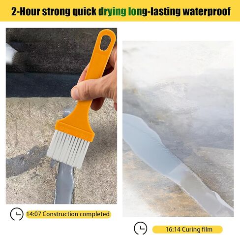 Concrete Crack Filler, Slab Concrete Crack Waterproof Repair Sealant, Caulking Glue Weather Resistant Type, Quick-Drying Sealing Adhesive, Caulking Glue for Concrete (2pcs, 1000g) in Saudi Arabia