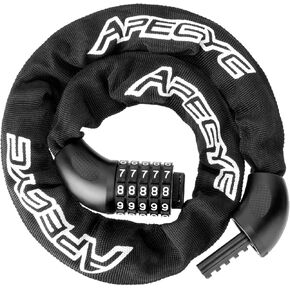 Bike Chain Lock 5 Digit Combination Bike Locks Heavy Duty Anti Theft 35.4/47.2in Longer Chain Bicycle Lock Hardened Steel Bike Lock for E-Bike, Motorcycle, Bicycle, Scooter