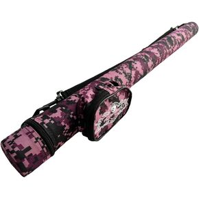 Champion 1x1 Hard Pool Cue Billiard Stick Camo Carrying Case -1B1S Camo Nylon Cases （Available in 6 Colors）