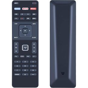 لوحة مفاتيح XRT500 QWERTY مع جهاز تحكم عن بعد بديل للضوء الخلفي متوافق مع Vizio TV M43-C1 M49-C1 M50-C1 M55-C2 M60-C3 M80-C3 M322I-B1 M422I-B1 M492I-B2 M502I-B1 M552I-B2 M602I-B3 in Kuwait
