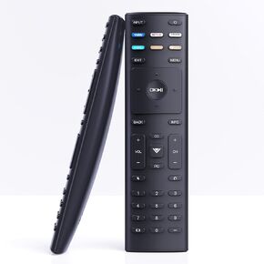 XRT500 QWERTY Keyboard with Back Light Replacement Remote Control Compatible for Vizio TV M43-C1 M49-C1 M50-C1 M55-C2 M60-C3 M80-C3 M322I-B1 M422I-B1 M492I-B2 M502I-B1 M552I-B2 M602I-B3