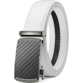 CHAOREN Mens Belt Leather Ratchet Belt - Customizable Fit, Effortless Style (35mm)