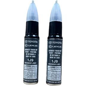 Toyota Genuine 00258-001J9-21 Celestial Silver Metallic Touch-Up Paint (.44 fl oz, 13 ml)