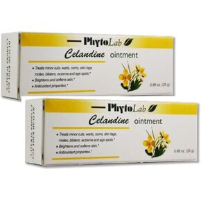 DianaL Boutique Celandine Ointment by PhytoLab Pack of 2