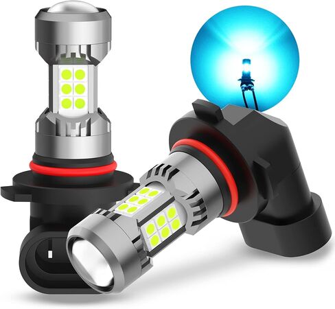 PHINLION H10 9145 مصابيح الضباب LED الصفراء 3400 لومن فائقة السطوع 3030 30-SMD رقائق PY20D مصابيح استبدال الهالوجين للسيارات والشاحنات وسيارات الدفع الرباعي in Saudi Arabia