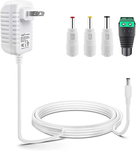 [مدرج في قائمة UL] VOLTKARE 9V 1000mA /800mA مزود طاقة دواسة الجيتار لدواسة تأثيرات BOSS PSA، والتشويه، ولوحة مفاتيح Casio، ودواسة تكبير جيتار متعددة التأثيرات، مركز سلبي in Kuwait