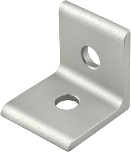 8020, 4108, 10 Series Aluminum LITE 2 Hole Inside Corner Bracket 90 Degree Angle Bracket for T Slot Extruded Extrusion 80/20 (25, Clear Anodize) in Saudi Arabia