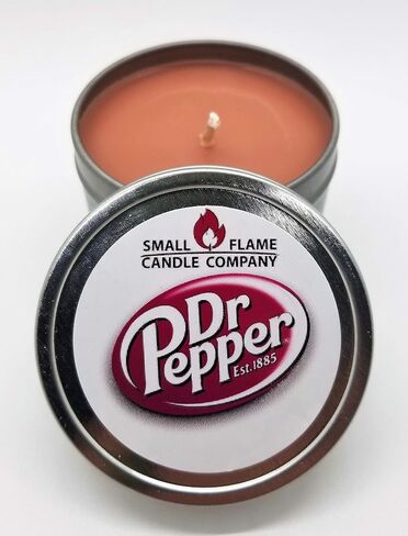 Hand-Crafted Natural Soy Candle from Small Flame Candle Company (Dr Pepper) in Saudi Arabia