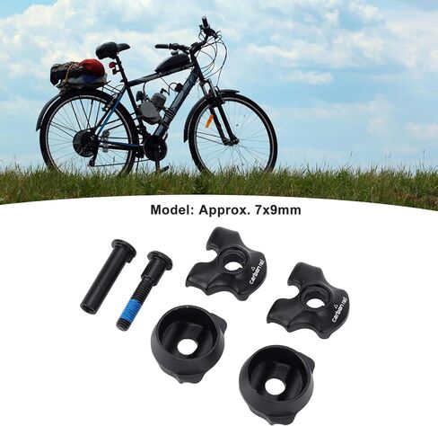 Bike Seat Post Clamp, 7x9mm Seat Tube Clamp Seat Post Tube Clip with Install Screws in Saudi Arabia