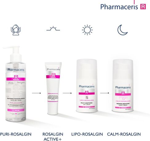 فارماسيريس آر - غسول جل بوري روزالجين للبشرة الوردية (200 مل) من دكتور إيرينا إيريس - Pharmaceris R in Saudi Arabia
