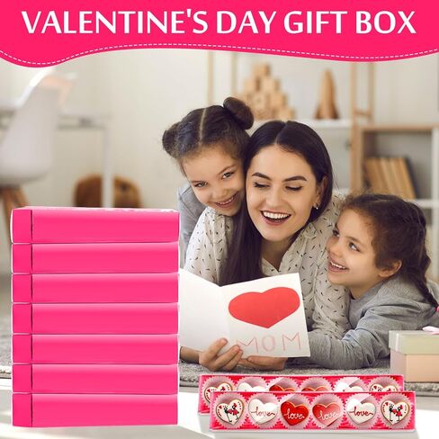 Cholemy 40 Sets Chocolate Strawberries Boxes with Clear Window 250 Pcs Paper Food Trays 4 Bags Raffia Bakery Macaron Boxes Disposable Serving Trays Gifts 12 x 2.2 x 2 Inches(Red) in Saudi Arabia