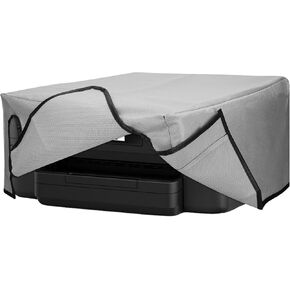 kwmobile Dust Cover Compatible with Epson WorkForce Pro WF-3725DWF / 4725DWF - Printer Case - Fabric Protector Cover - Black