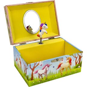 The San Francisco Music Box Company Magical Unicorn Keepsake Musical Jewelry Box