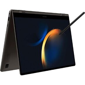 SAMSUNG Galaxy Book3 Pro 360 2-in-1 Business Laptop (16" 3K AMOLED 120Hz Touchscreen, Intel 12-Core i7-1360P, 16GB RAM, 1TB SSD, Active Pen), Backlit, FP, IST SD Card, Wi-Fi 6E, Win 11 Pro, Graphite
