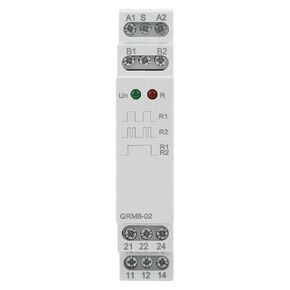 EVTSCAN Latest GAEYAELE GRM8 Electronic Latching Relay Memory Relay Impulse Relay SPDT 16A Wide Range Voltage Din Rail Mounted