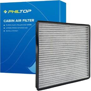 PHILTOP ACF036 (CF10135) Premium Cabin Air Filter, Replacement for EL (1997-2000, 2002-2005), RSX (2002-2006), Civic (2001-2005), CR-V (2002-2006), Element (2003-2011), CSX 2006, Pack of 2