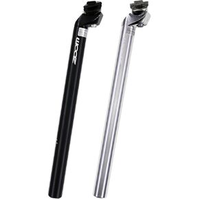 DJC Bike Seatpost for MTB Road Bike Gravel Aluminum Lightweight 25.4mm 26.8 27.2 28.6 30.4 30.9 31.6mm Black Silver City Lady Bike