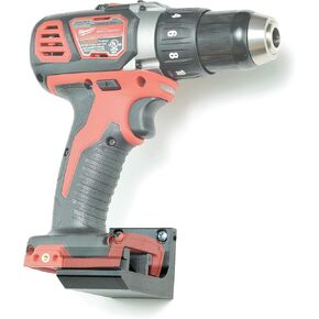 Spartan Mount for Milwaukee M18 Tool | Wall Display Hook Holder | Power Tool Storage | Blog DIY Craft Room | All Types | Strong Low Profile Bracket | Convenient Easy Access Garage Organization