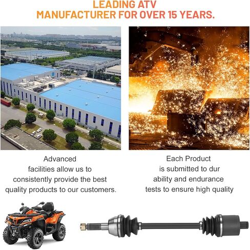 Front Rear CV Axle Full Set for Polaris Ranger 570 EPS Crew 2015 2016 2017 2018 2019 2020, Ranger 500 2019-2020, Ranger ETX 2015-2016 1333238, 1333069, 1333628 ATV Axles in Saudi Arabia
