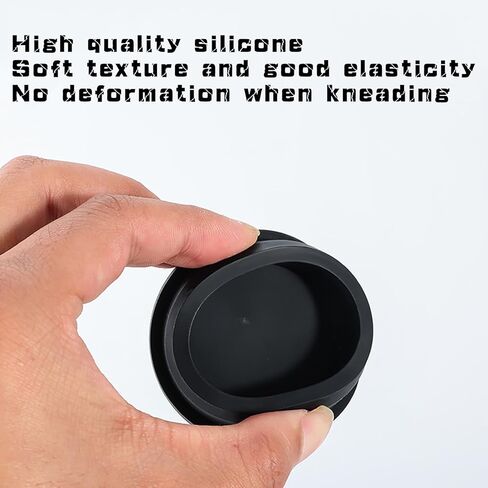 3 قطع 2 بوصة/51.3 ملم سدادة سيليكون على شكل حرف T سدادة ثقب سيليكون مقاومة للماء سدادة ثقب سيليكون عالية الحرارة سدادات إغلاق للأنابيب والأثاث والخزائن in Kuwait