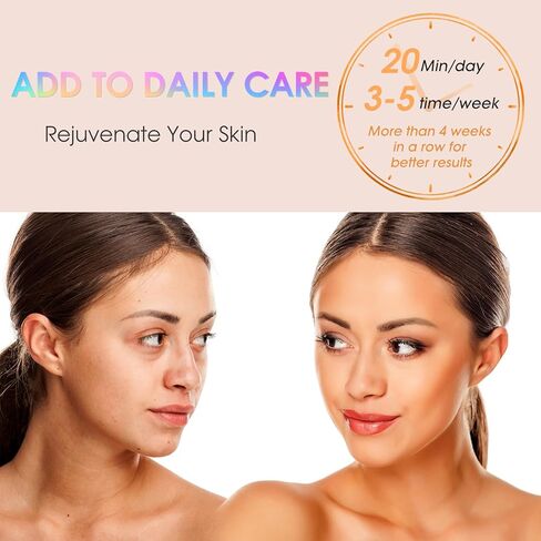 العلاج بالضوء الأحمر للوجه، قناع الوجه 7 في 1 LED العلاج بالضوء مع جهاز التحكم عن بعد، قناع العلاج بالضوء الأحمر خفيف الوزن قابل لإعادة الشحن مع وظيفة التوقيت، 300 خرزة LED، للمنزل والسفر in Kuwait