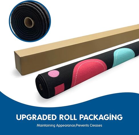 سجادة Booooom Jackson للأطفال للفصل الدراسي ABC Mat مقاس 6'5''x6'5'' سجادة لدائرة الحضانة في مرحلة ما قبل المدرسة سجادة الأبجدية، سجادة منطقة اللعب الابتدائية سجادة تعليمية مع دعم غير قابل للانزلاق (بيج، 6.5 × 6.5 قدم) in Kuwait